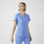 Women's 3-Pocket V-Neck Scrub Top