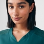 Women's 3-Pocket V-Neck Scrub Top