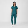 Women's 3-Pocket V-Neck Scrub Top