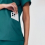 Women's 3-Pocket V-Neck Scrub Top