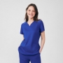 Women's 3-Pocket V-Neck Scrub Top