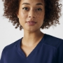 Women's 3-Pocket V-Neck Scrub Top