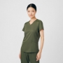 Women's 3-Pocket V-Neck Scrub Top