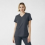 Women's 3-Pocket V-Neck Scrub Top