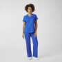 Women's 3-Pocket V-Neck Scrub Top