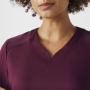 Women's 3-Pocket V-Neck Scrub Top