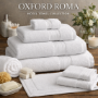 Oxford Roma White Hotel Collection Towels