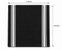 	Bistro Reverse White Napkin - 18"x 22"