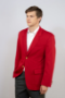 MEN'S LONG SINGLE BREASTED BLAZER