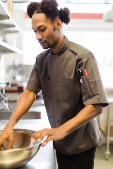 Spun Poly Specialist Pro Vent Chef Coat #U0421P