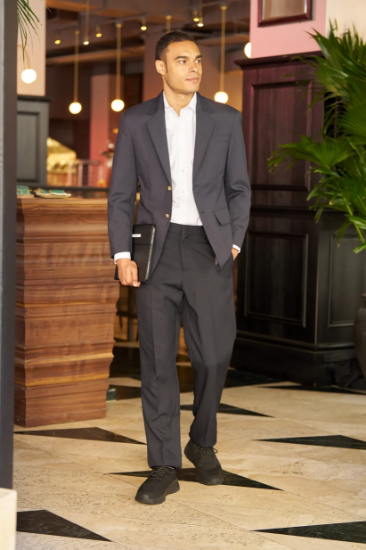 Men's Classic Breasted Uniform Blazer