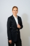 Women's Wool Blend Uniform Blazer with Patch Pockets