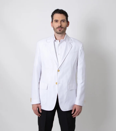 Men's Single-Breasted Uniform Blazer