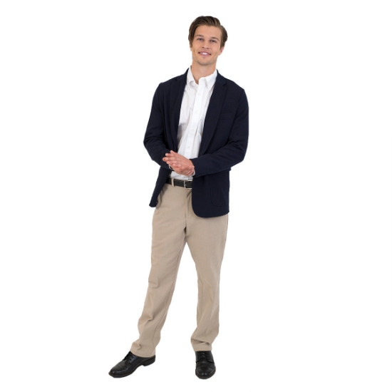 Men's Regular Fit Knit Blazer #1012
