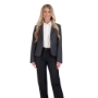 Women's Short Wool Blend Blazer