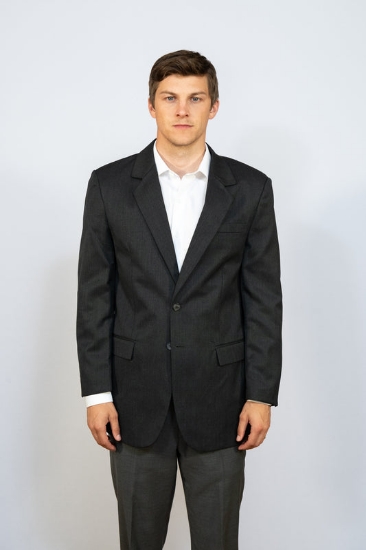 Professional Single-Breasted Blazer for Men