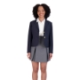Girls' Cropped Uniform Blazer