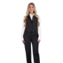 Women's Polyester Gourmet Tuxedo Vest