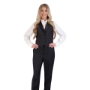 Women's Polyester Gourmet Tuxedo Vest