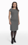 Women’s Short Sleeve Ponte Dress #PD2801