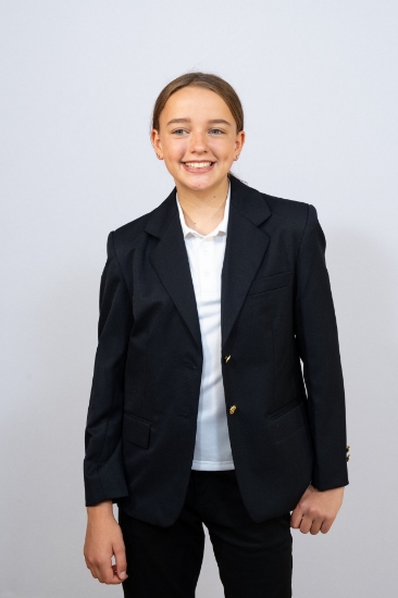 Girls' Single Breasted Easywear Blazer