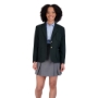 Girl's Regular Single Breasted Blazer with Patch Pockets