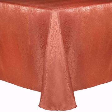 Kenya Damask Banquet Tablecloth - 100% Polyester