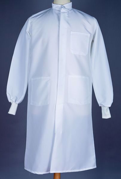 Fluid Resistance Lab Coat with 3 Pockets