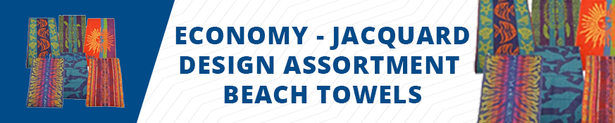 Economy - Jacquard 6 Design Assortment Beach Towels