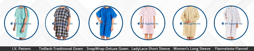  Home Care & Hospital Gowns for Men and Women
