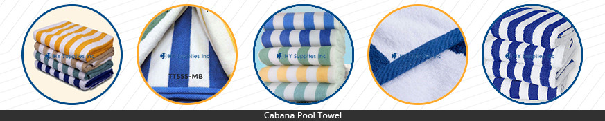 Oxford Cabana Pool Towels