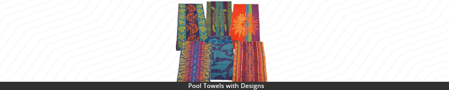 Pool Towels with Designs