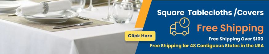 Square Tablecloths / Covers