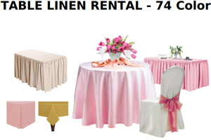 Table Linen Rental