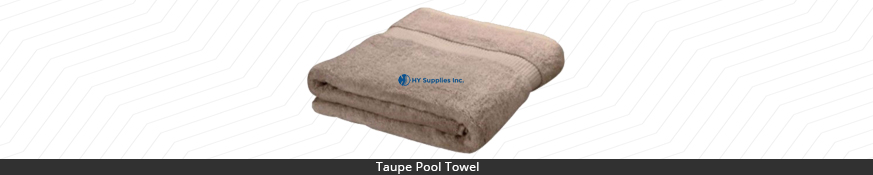 Taupe Pool Towel