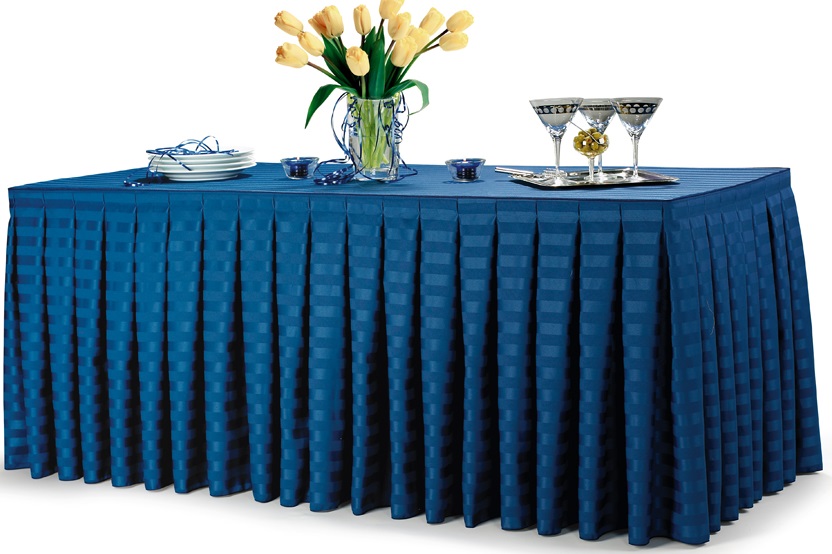 Box Pleat Table Skirts