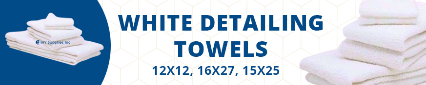  White Detailing Towels